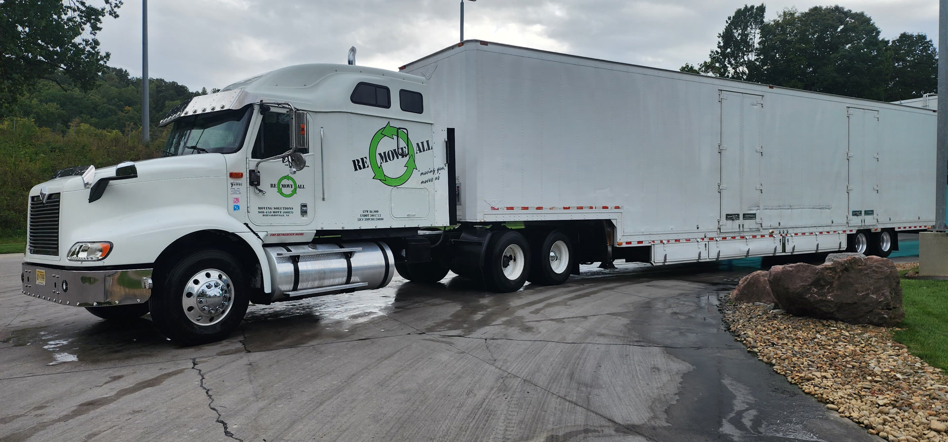 Re-Move-All long-distance moving truck in New Jersey — serving the continental United States